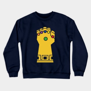 Minimalist Infinity Gauntlet Crewneck Sweatshirt